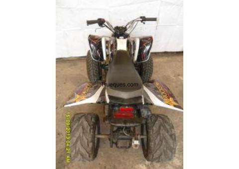 Moto de cuatro llantas ntidida