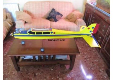 Avioneta rc cesna y velero