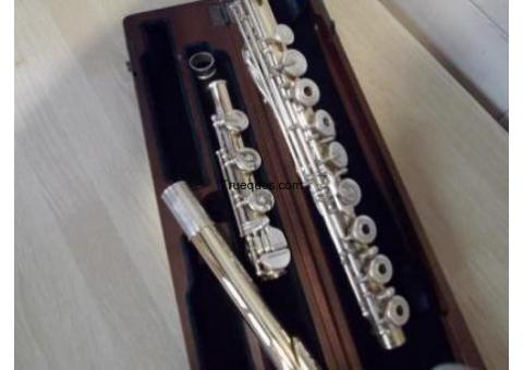 Flauta japonesa pearl flute oro 14k