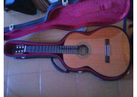 Guitarra española + funda + afinador