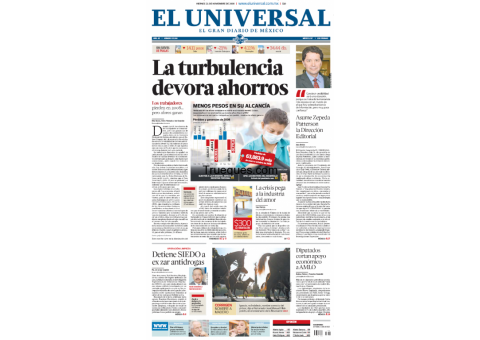 Suscripción al diario el universal