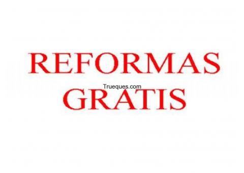 Reforma gratis