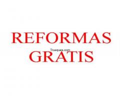 Reforma gratis - 1/1