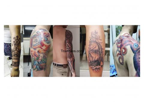 Tatuajes, todos los estilos.