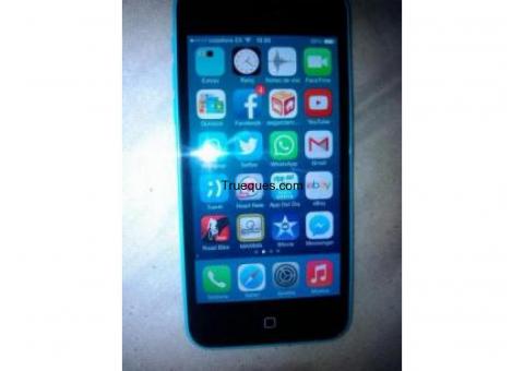 Iphone 5c azul