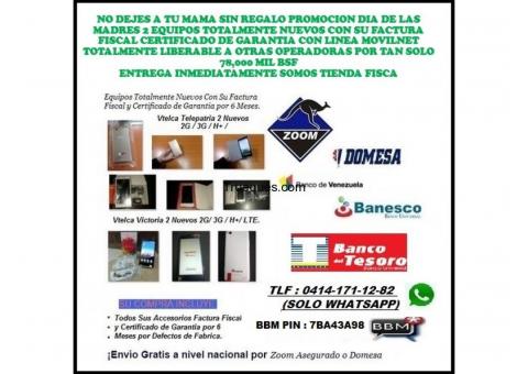 Vtelca telepatria 2 / vtelca victoria 2 totalmente nuevos somos tienda.