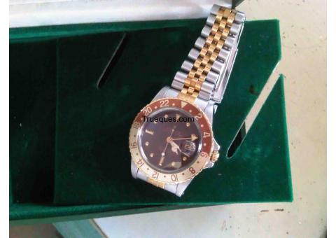 Rolex gmt master acero y oro por terreno en palyas via a data