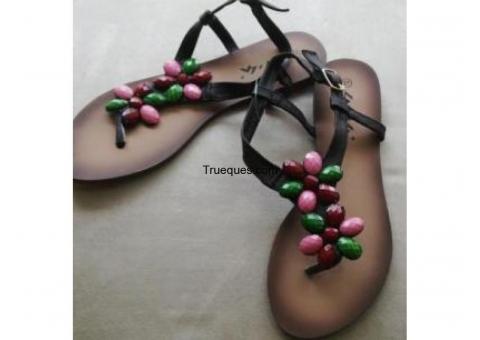 Sandalias para dama 60 pares diferentes tallas