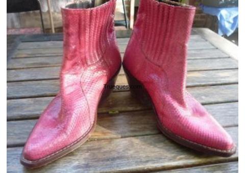 Botas jr rosa kmo nuevas 37 avellaneda