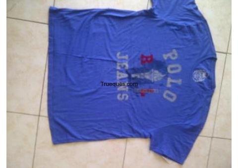 Camisetas polo ralph lauren cuello redondo x q me lo cambias