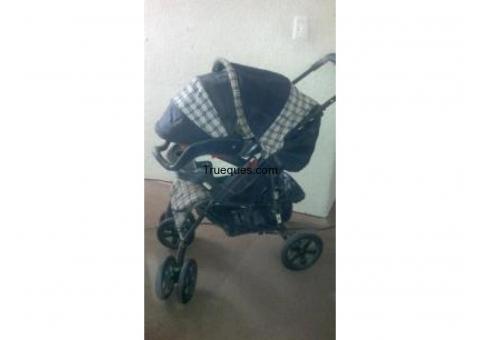 Carriola de bebe marca graco.