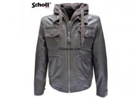 Chaqueta de cuero marca schott modelo lc 8103