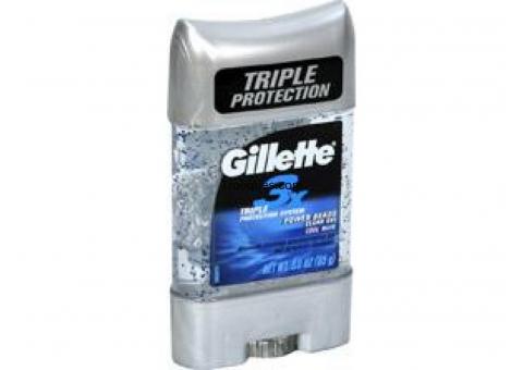 Desodorante gillette en gel 3x