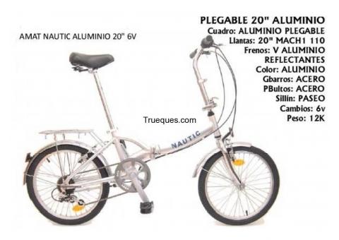 Bicicleta amat nautic 20" 6v por escucho ofertas