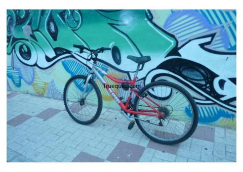 Bicicleta urbana por monopatin con motor
