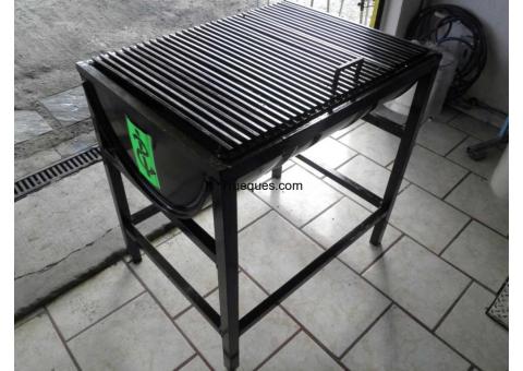 Cambio asador para negocio por maquina de coser casera