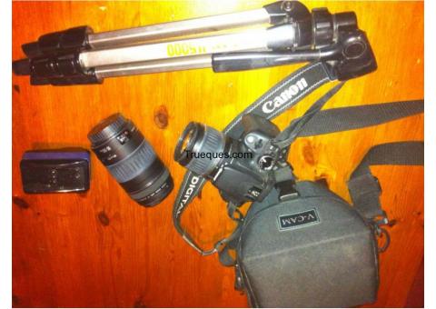 Canon - eos 350d  zoom extra de 90-300mm y extras por ipad mini