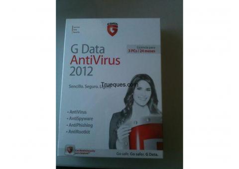 Antivirus g data por cualquier cosa