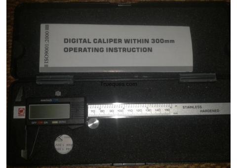 Calibrador digital caliper within 300mm por por table o movil