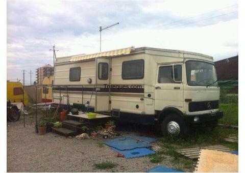 Autocaravana mercedes 1013 por cóche o 4x4