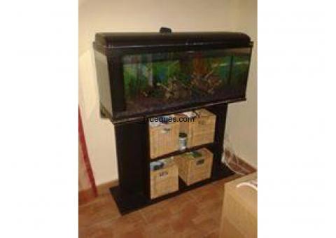 Acuario 100l completo con mesa por escucho propuestas