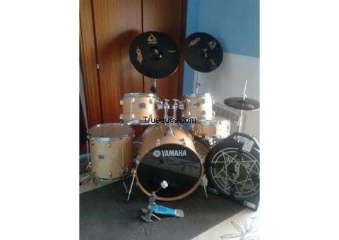 Bateria yamaha custom profecional por por un coche