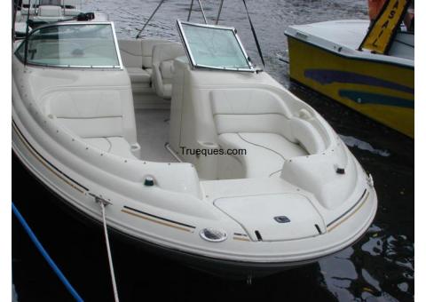 Barco sea ray 210 sundeck por porsche por porsche cayenne o macan