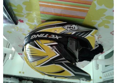 Casco de cross,enduro,gafas y guantes por algo que me pueda interesar