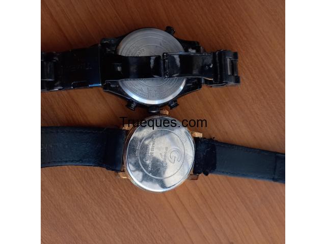 Cambio 2 relojes timex y guess - 1/3