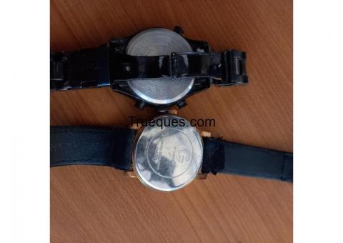 Cambio 2 relojes timex y guess