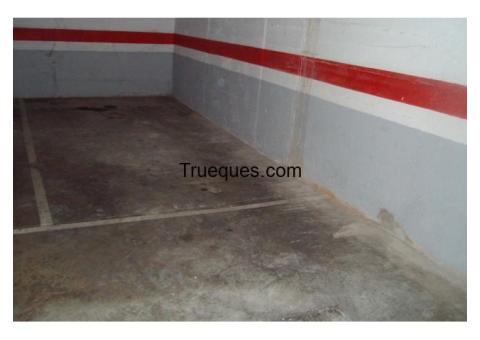Cambio plaza parquing por coche utilitario
