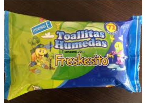 Busco toallitas humedas 72und. / 80 und.