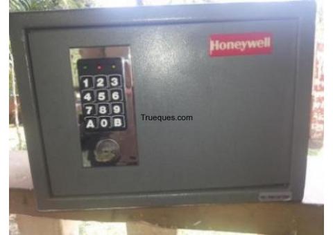Caja de seguridad honeywell electronica y con llave