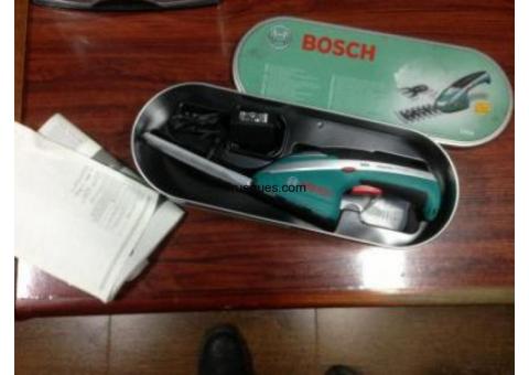 Cortasetos bosch a bateria