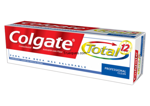 Crema dental colgate total 12 de 167,50 g( la grande) y y paquete de toallas sanitarias tess malla s