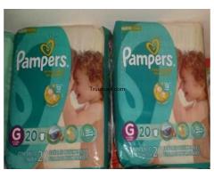 Pañales pampers talla g