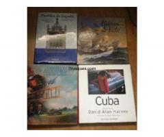 4 libros pueblos de españa, barcos de vela, aviones y cuba del david alan harvey