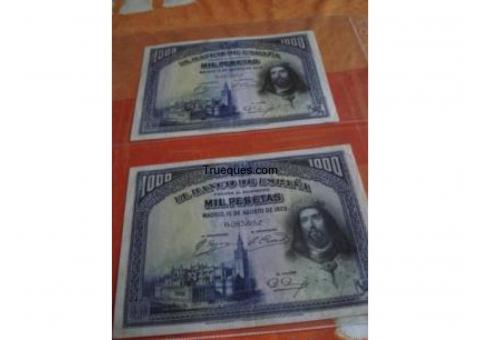 Billetes en perfercto estado