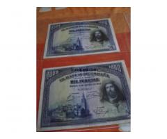 Billetes en perfercto estado