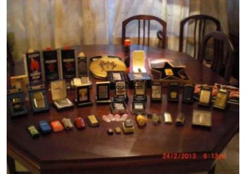 Cambio mi coleccion de 37 encendedores zippo y otras marcas por moto