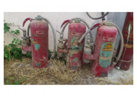 Extintores antiguos
