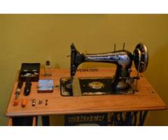 Máquina de coser singer sphynx año 1898 restaurada. - 1/1