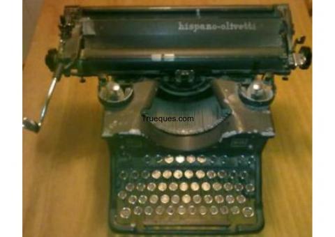 Maquina de escribir hispano olivetti m40