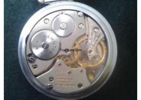 Reloj hamlton ferrocarrilero de cuerda