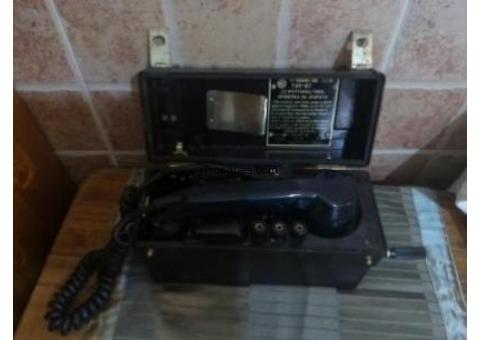Telefono militar ruso 1968