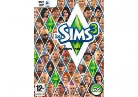 Cambio los sims 3 para pc por los sims 2 y 1 para pc