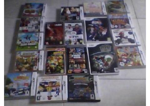 Cambio videojuegos de nintendo ds, psp, wii.