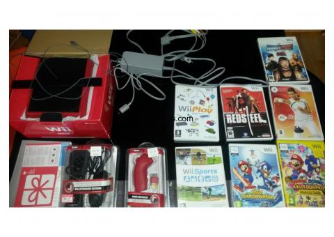 Ofrezco wii + mandos + juegos