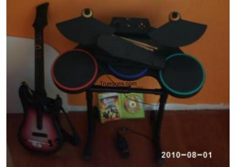 Pack guitar hero para xbox 360