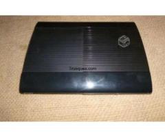 Play station ultraslin 250 + 2 controles + base cargar controles + 6 juegos - 1/1